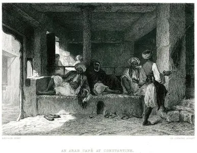 An Arab Cafe At Constantine