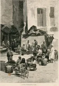 An Open Air Restaurant At Cairo