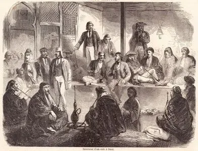 Interieur d'un Cafe a Suez
