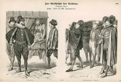 End Of 16.Century (Ende des XVI Jahrhunderts), Italy (Italien)- Neapolitans (1583) (Neapolitaner, 1583)- Burial in Padua (1583) (Leichenbegangniss in Padua, 1583)