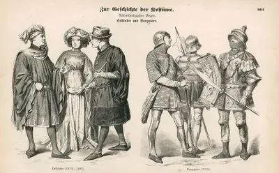 Holland and Burgundy (Hollander und Burgunder)- Hollander(1470-1485)- Burgundy (1470)