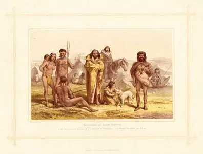 Aborigines Of South America.1.2.3.Botocudos Of Brazil 4.5.6.Native Of Patagonia 7.8.Natives Of Terra Del Fuego