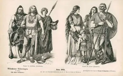 Ancient Germans (Germanen), The Teutonic Tribes- Beginning of the Christian Era (Beginn der christlichen Zeitrechnung)- Third and Fourth Centuries AD (Drittes bis viertes Jahrhundert)