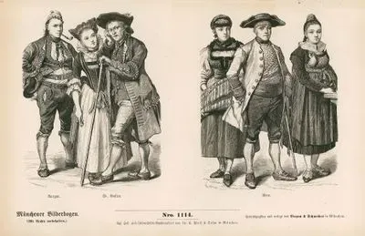 End Of 18.Century (Ende des XVIII. Jahrhunderts), Switzerland (Schweiz)- Aargau and St. Gallen- Berne