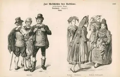 19.Century (XIX. Jahrhundert), Grand Duchy of Baden, Germany(Deutchland)-  Hauenstein- Breisgau, Witichhausen and Vilchband (Tauber Area)