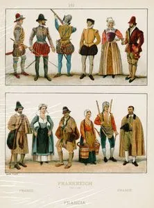 French Costumes (1560-1590)