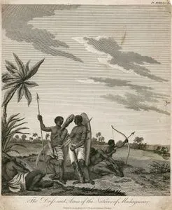 The Dress And Arms Of The Natives Of Madagascar