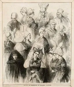 Women Of Normandy in Holiday Costume