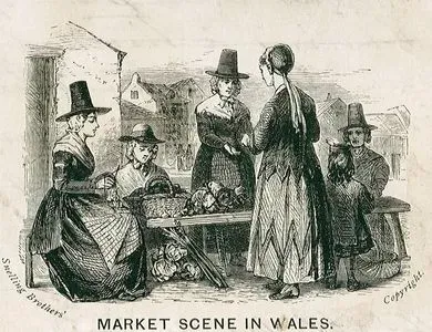 Market Scenes In Wales