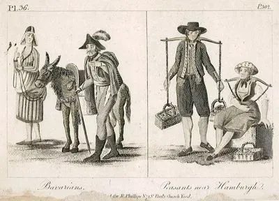 Bavarians-Peasants Near Hamburgh