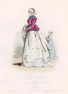Dames Anglaises,  D'Apres, La Galerie De L'Office Fashionable, 1800