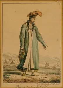 Femme Tartare Kalmouk