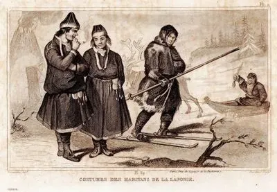 Costumes Des Habitans De La Laponie