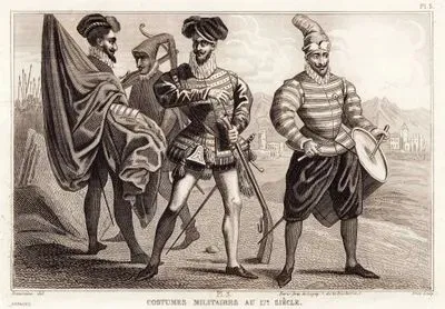 Costumes Militaires Au 17.Siecle