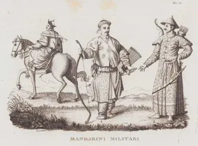 Mandarini Militari, Tav.22 (Mandarin (Chinese) Soldiers in The XVIII. Century)