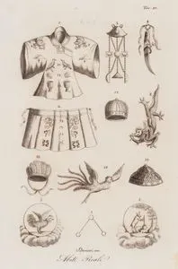 Abiti Reali, Tav.10 (Dresses And Ornaments Of China)