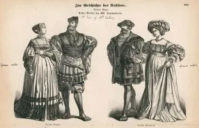First Third of the Sixteenth Century (1500-1533) (Erstes Drittel des XVI. Jahrhunderts)-German Aristocrats (Deutsche Edelleute)-German Nobles (Deutsche Patrizier)