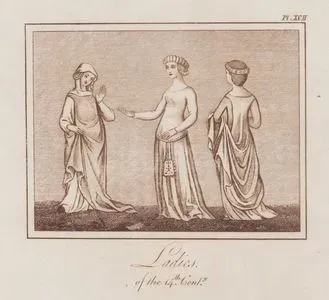 Ladies of The 14th Century, Pl. XCII.