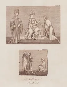 Noblemen of The 14th Century, Pl. LXXVIII.