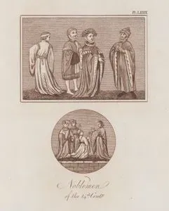 Noblemen of The 14th Century, Pl. LXXIX.