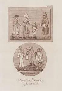 Travelling Dresses of The 14th Century, Pl. LXXII.