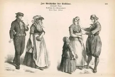 Dutch Folk Dress (19. Century)