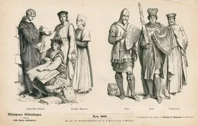 Eleventh Century (XI Jahrhundert)- Norman Ladies ( Normannische Frauen) and Norman Noblewoman (v)- Knights and Soldiers (First Crusade) (Ritter und Kriegsknecht im Ersten Kreuzzug)