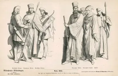 Ancient Near East - Persian and Medes (Perser, Meder)- Persian Soldiers (Persischer Krieger) and Persian Nobleman (Vornehme Meder)- Mede Nobleman (Vornehme Meder), Persian Nobleman (Vornehmer Perser)), Persian (Perser)