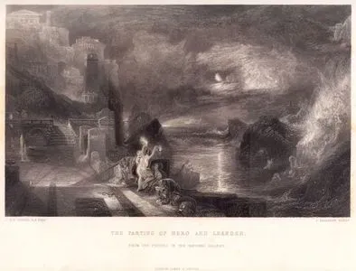 The Parting Of Hero And Leander
