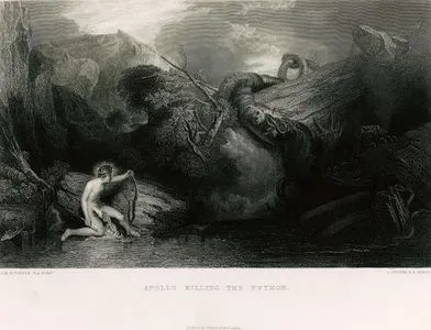 Apollo Killing The Python