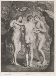 Gratiæ Decentes Alterno Terram Quatiunt Pede (The Three Graces)