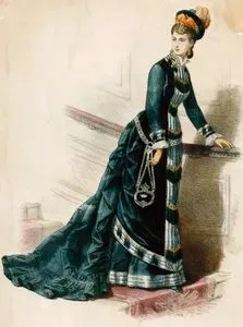 La Mode Artistique Par Gustave Janet, Toilette De Ville