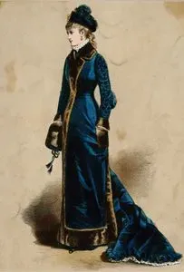La Mode Artistique Par Gustave Janet, Toilette De Ville No.259