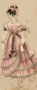 1830's Woman Fashion