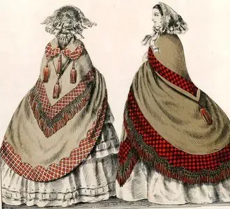 1840's and 1850's Woman Fashion