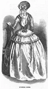 Paris Fashions For May- Evening Dress
