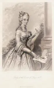 Lady Of The Court Of Louis XV.