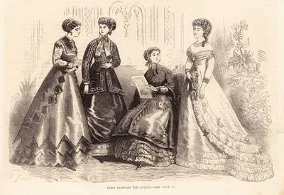 Paris Fashions For August (1867)