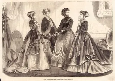 Paris Fashions For November (1867)