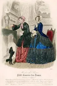 Modes De Paris, Petit Courrier Des Dames No.2474