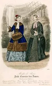 Modes De Paris, Petit Courrier Des Dames No.2485