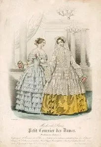 Modes De Paris, Petit Courrier Des Dames No.2553