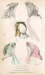 The Fashions, Expressly Designed Prepared For The Englishwoman's Domestic Magazine, May 1861