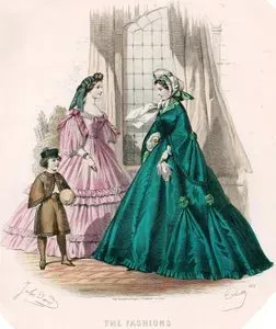 The Fashions, Expressly Designed Prepared For The Englishwoman's Domestic Magazine, No.652