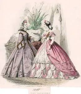 The Fashions, Expressly Designed Prepared For The Englishwoman's Domestic Magazine, No.655