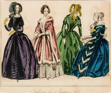 Fashions For January 1841