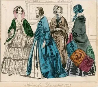 Fashions For December 1845