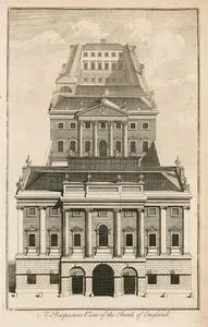A Perspective View Of The Bank Of England