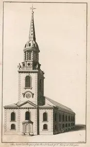 The North East Prospect Of Parish Church Of St. Mary At Islington