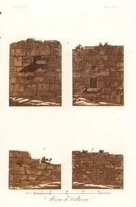 Mura Di Volterra, Eur. Vol V. Tav.1 No.1. (Walls of Volterra)